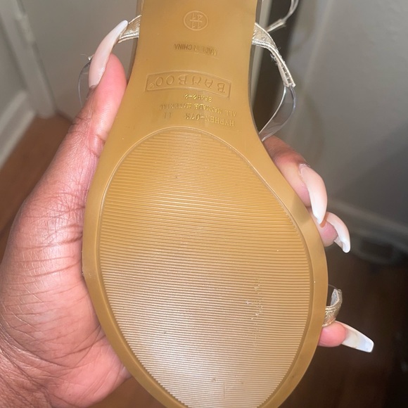 Clear Chunky Heels - Picture 5 of 6